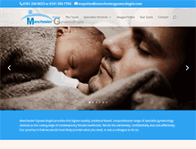 Tablet Screenshot of manchestergynaecologist.com